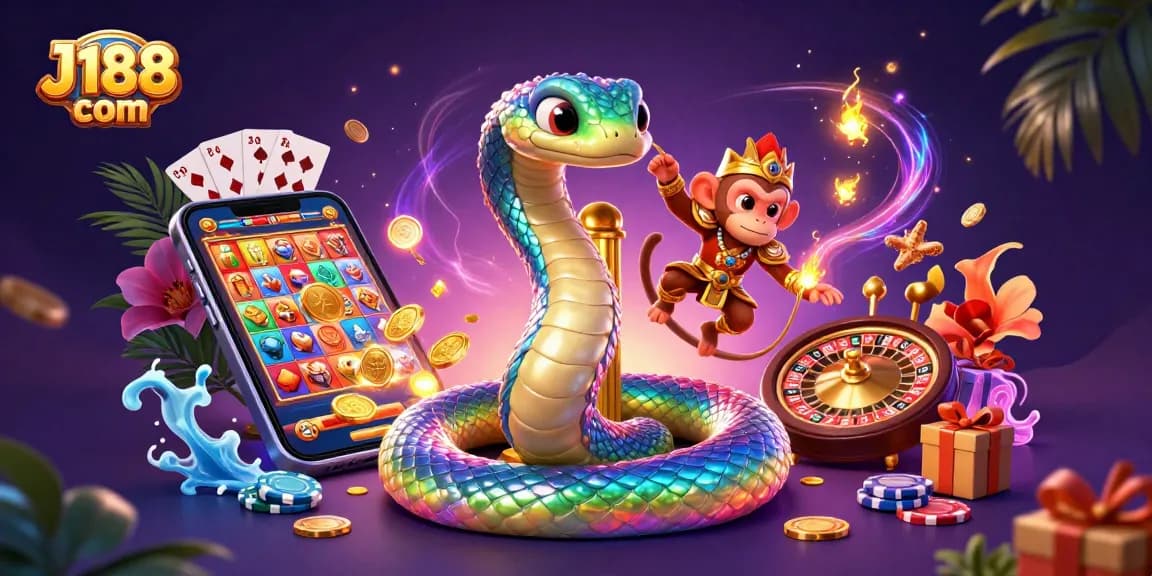 Experience the magic of J188 com with action-packed casino games and vibrant 3D characters.