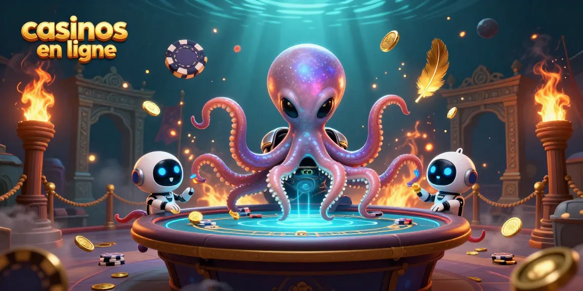 Jouer aux casinos en ligne avec des extraterrestres et une ambiance intergalactique captivante.