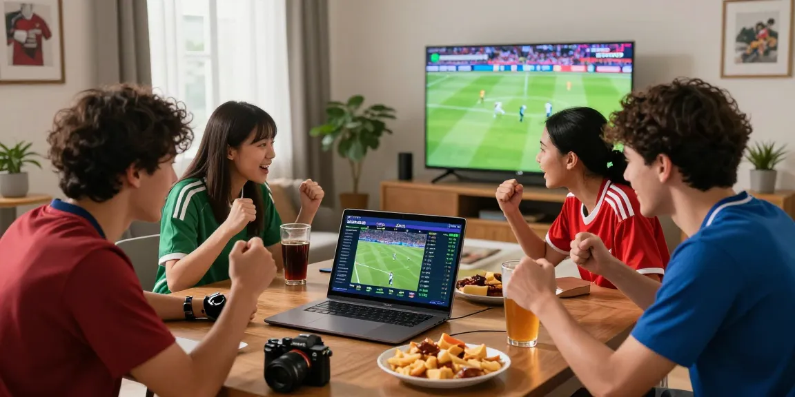 Friends engaging in online betting on Gacor25 during the 2026 World Cup.