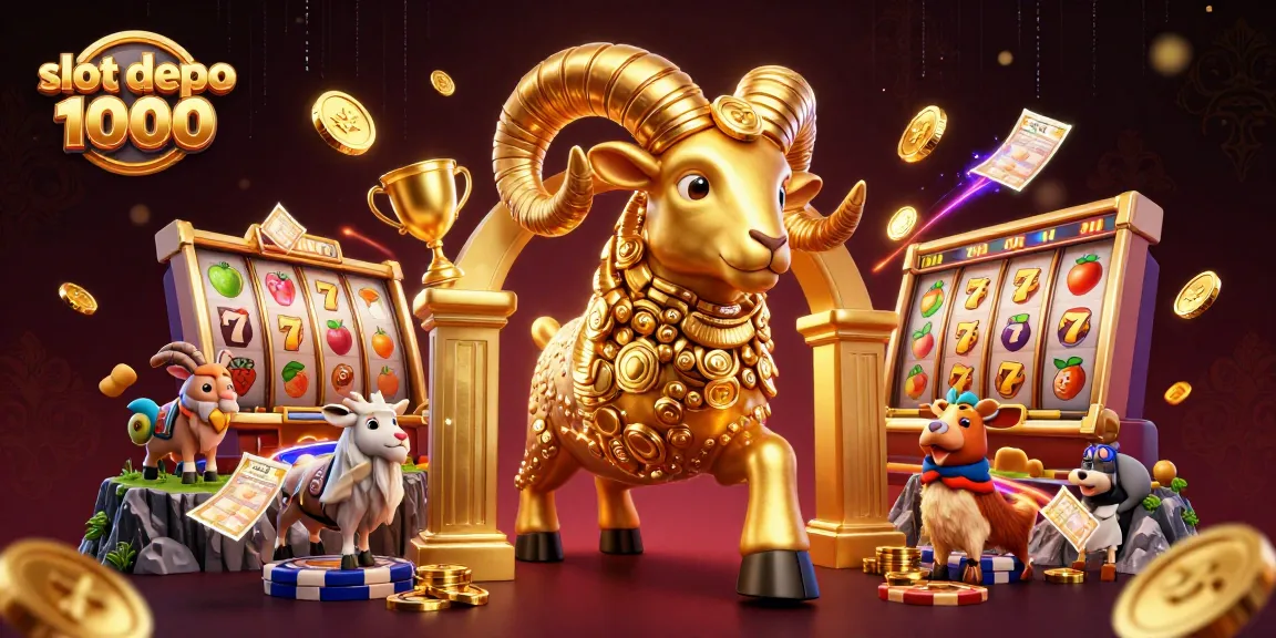 Engage with the thrilling slot depo 1000 experience featuring dynamic 3D elements.
