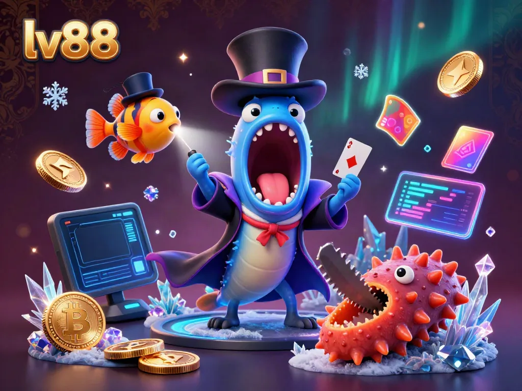 Engage in thrilling game magic at lv88 with unique characters and dynamic crypto elements.