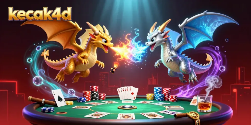 Engage with exciting games at kecak4d featuring dynamic dragons and vibrant casino elements.