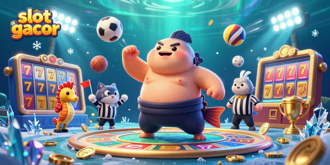 Experience thrilling slot gacor excitement with vibrant cartoon characters and dynamic game elements.