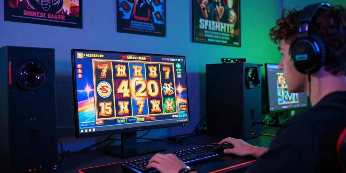 Permainan jnetoto slot online dengan tampilan grafis menarik dan aksesori gaming.