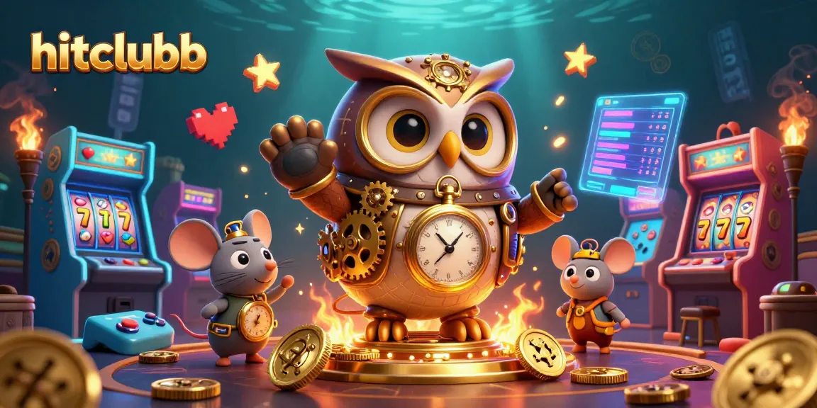Experience thrilling adventures at hitclubb, showcasing vibrant slot games and engaging casino elements.