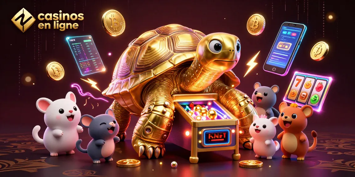 Jouez aux casinos en ligne avec des personnages animés dans un univers vibrant.
