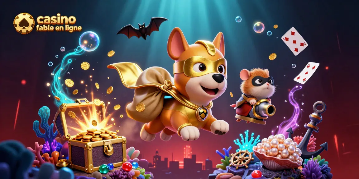Découvrez un casino fiable en ligne avec des héros animés et des trésors scintillants.