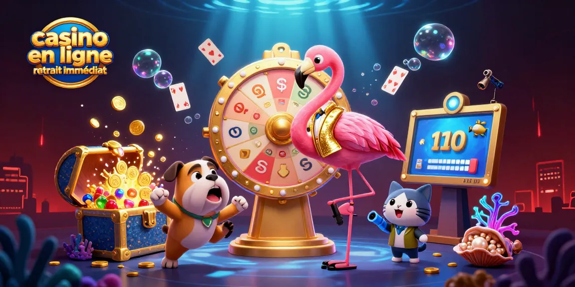 Jouez au casino en ligne retrait immédiat avec des gains rapides et sécurisés.