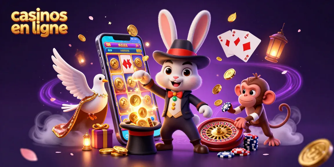 Illustrez votre expérience de jeux avec des casinos en ligne remplis de magie, de pièces d'or et de charme.