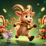 Win big at xx88 com with a lively scene showcasing a holiday-horror casino featuring exciting characters.