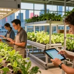 cika4d slot showcased in a modern indoor agriculture space with advanced technology.