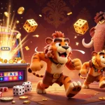 Gagnez gros avec les casinos en ligne grâce à cette illustration animée captivante.