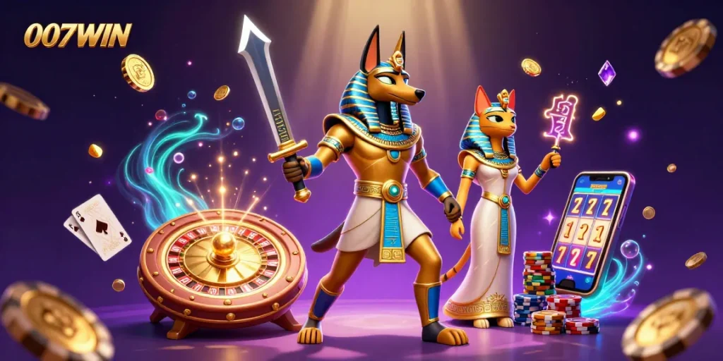 Experience winning moments at 007WIN with dynamic casino elements and thrilling gameplay.