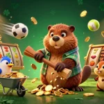 Gagnez des pièces dorées dans les casinos en ligne avec un visuel dynamique de jeux.