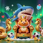 Pariez sur le site paris sportif France tout en admirant une scène royale avec des personnages animés.