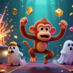 Visualisez l'excitation du meilleur casino en ligne argent réel avec une scène dynamique de jeu.