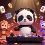 Vivez l'expérience des meilleurs casinos crypto avec cette scène animée colorée et festive.